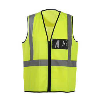 Chaleco de seguridad para ropa de trabajo de alta visibilidad con estándar EN20471